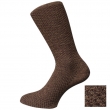 Brown Mens Double Cylinder Socks