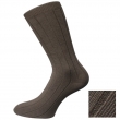 Brown Classtic Plain Men's Socks