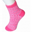 One side plumy holizontal water stripe socks